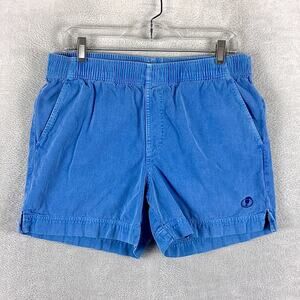 Crazy Shirts Shorts Mens M Blue Wine Dyed Sun Faded Beach Hawaiian Surf Summer